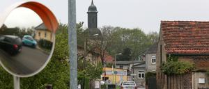 Ein Ärgernis: Die Durchgangsstraße in Grube