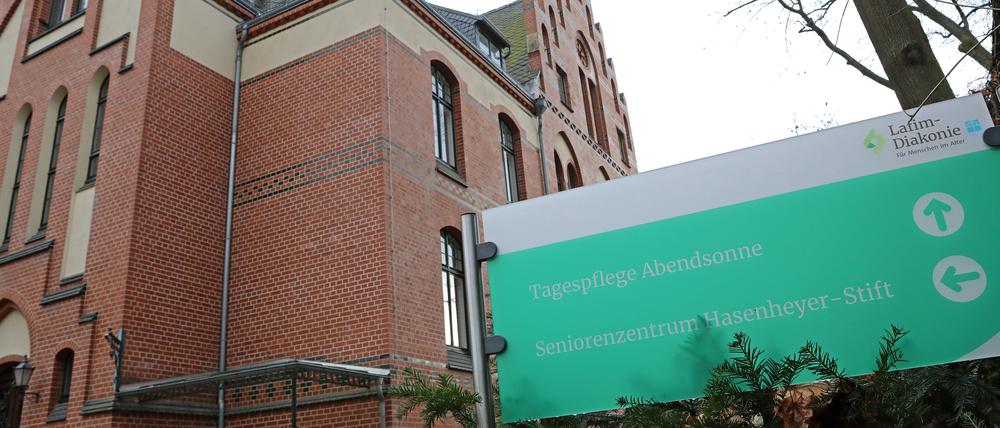 Das Hasenheyer-Stift in Potsdam.