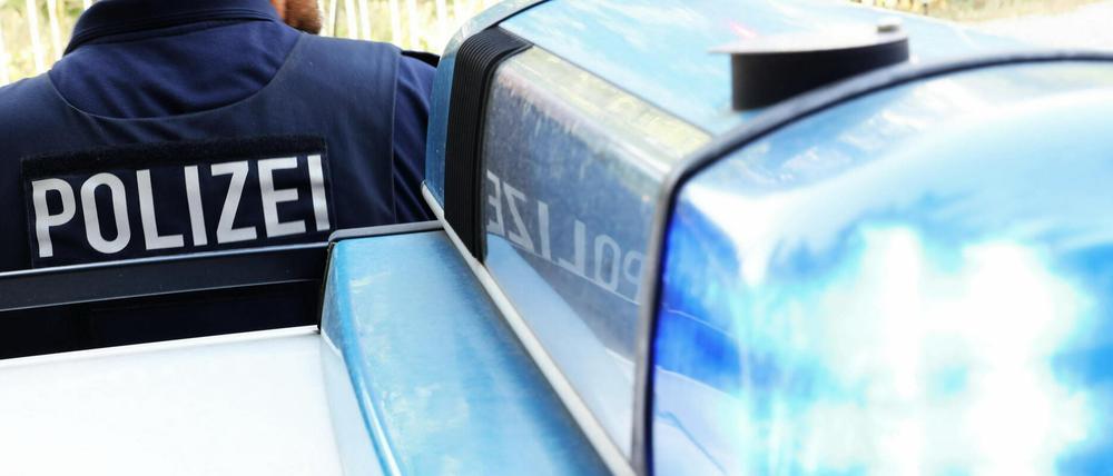 Die Polizei rückte am Dienstag in die Innenstadt aus. 