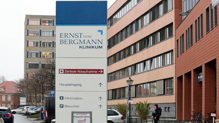 Das Klinikum "Ernst von Bergmann" in Potsdam.