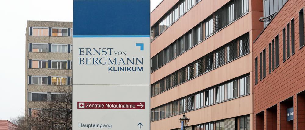 Das Klinikum "Ernst von Bergmann" in Potsdam.