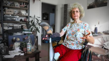 Beate Flanz wurde von einem LKW überrollt und überlebte.