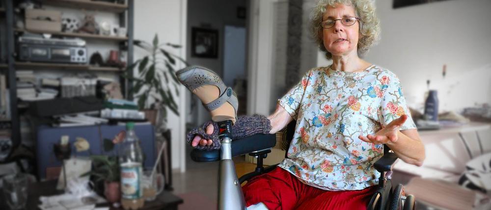 Beate Flanz wurde von einem LKW überrollt und überlebte.
