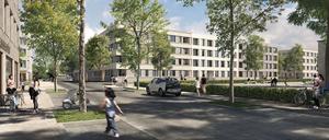 So soll es am alten Tramdepot an der Heinrich-Mann-Allee einmal aussehen.