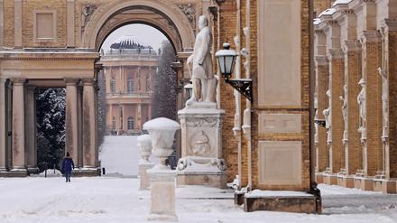 In Potsdam bleibt es am Wochenende winterlich kalt. 