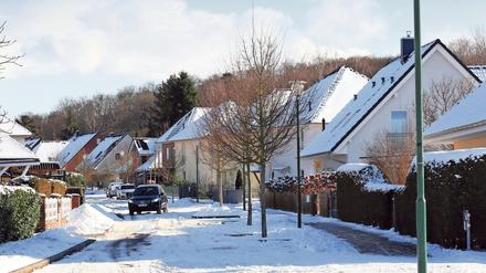 Große Einfamilienhaussiedlungen wie hier in Bornim werden in den kommenden Jahren in Potsdam kaum noch neu entstehen.