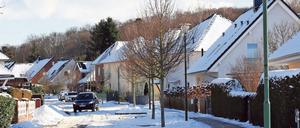 Große Einfamilienhaussiedlungen wie hier in Bornim werden in den kommenden Jahren in Potsdam kaum noch neu entstehen.