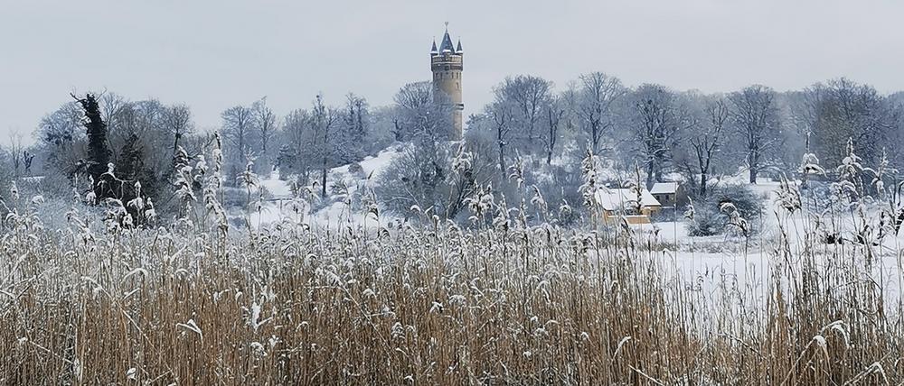 Den Flatowturm im Park Babelsberg fotografierte unsere Leserin Anja Schulz.