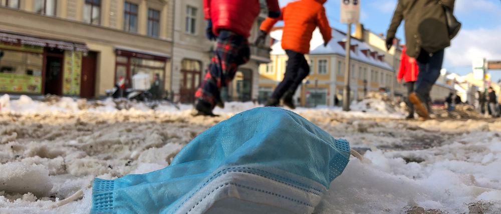 In Potsdams Innenstadt gilt in weiten Teilen eine Maskenpflicht