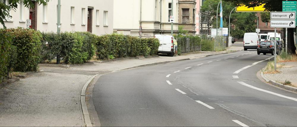 Die Behlertstraße wird im Sommer saniert.