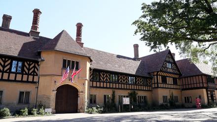 Künftig mit Hotel, Café und Aufzug: Das Schloss Cecilienhof. 