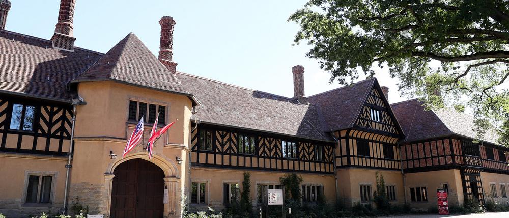 Künftig mit Hotel, Café und Aufzug: Das Schloss Cecilienhof. 