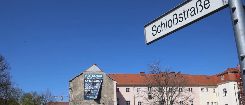 Die neue Synagoge soll auf der Brache nahe des Filmmuseums entstehen.