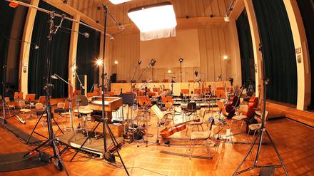 Das Studio des Deutschen Filmorchesters Babelsberg.