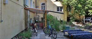 Das Atelierhaus "Scholle 51" in der Potsdamer Geschwister-Scholl-Straße.