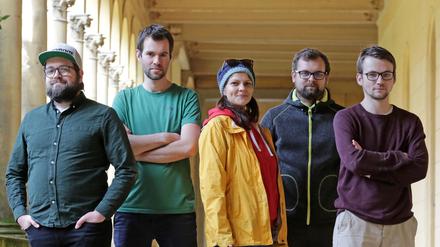 Die Potsdamer Band "Wortrausch" hat ihr erstes Album veröffentlicht.