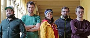 Die Potsdamer Band "Wortrausch" hat ihr erstes Album veröffentlicht.
