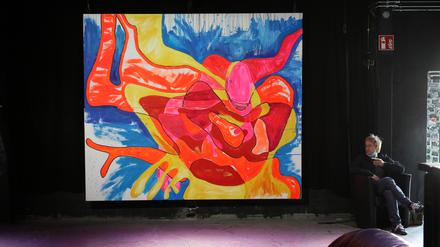 Tag des offenen Ateliers im Freiland, Spartacus: Ausgestellt auch "united colors" von Jenny Alten.
