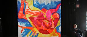 Tag des offenen Ateliers im Freiland, Spartacus: Ausgestellt auch "united colors" von Jenny Alten.
