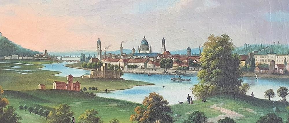 Besonderer Blick. Die Potsdam-Vedute ist fertig restauriert.