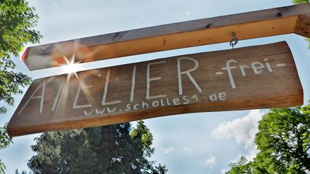 Das Atelierhaus „Scholle 51“ ist fast fertig renoviert. 