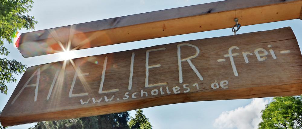 Das Atelierhaus „Scholle 51“ ist fast fertig renoviert.