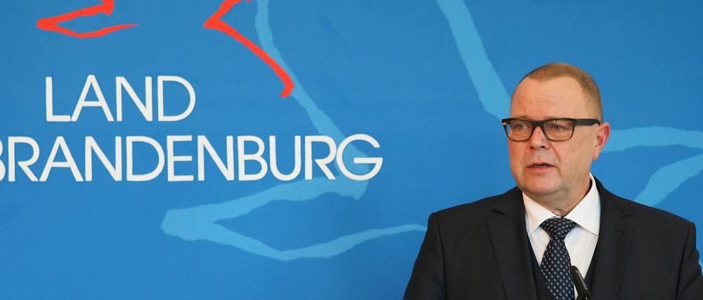 Brandenburgs Innenminister Michael Stübgen (CDU).