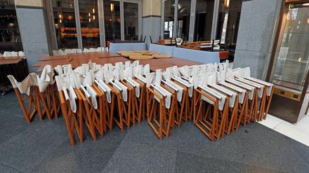 Leider geschlossen: Restaurants dürfen derzeit keine Gäste empfangen.