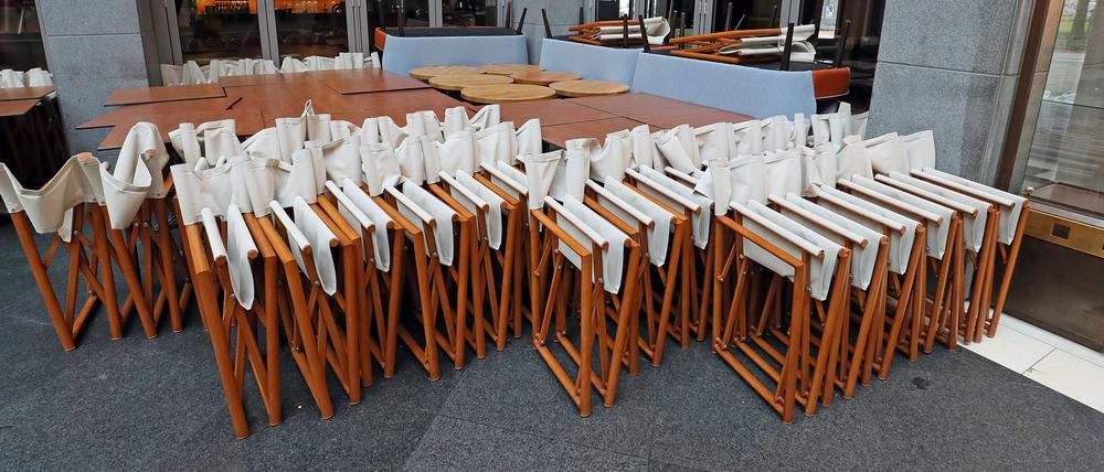 Leider geschlossen: Restaurants dürfen derzeit keine Gäste empfangen.