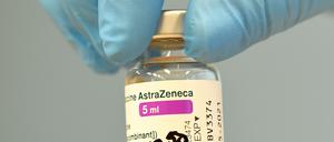 Eine Dosis des Astrazeneca-Impfstoffes.
