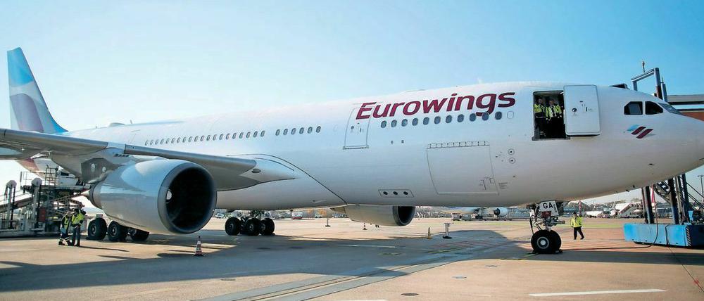 Drei Airbus-Maschinen wie diese sollen bald am BER stationiert werden (Archivbild).