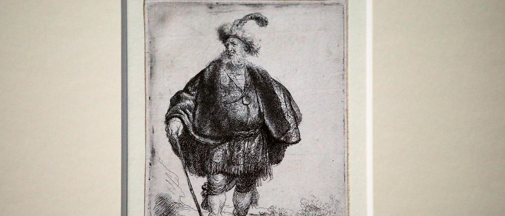 "Der Perser" von Rembrandt Harmensz van Rijn (1632)