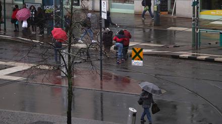 Rückblick: Im Februar 2020 fegte Sturmtief "Sabine" über die Region hinweg.