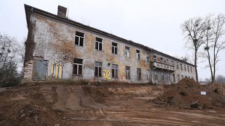 Diese Gebäude soll Teil der Schule in Krampnitz werden.