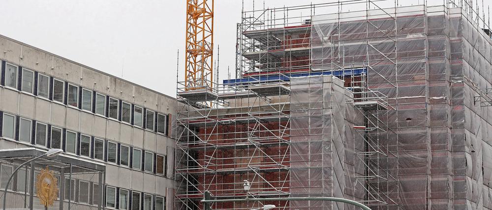 Die Baustelle der Garnisonkirche.