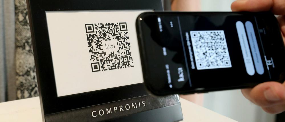 Potsdam hat einen Vertrag mit der Luca-App für die künftige Nutzung geschlossen.