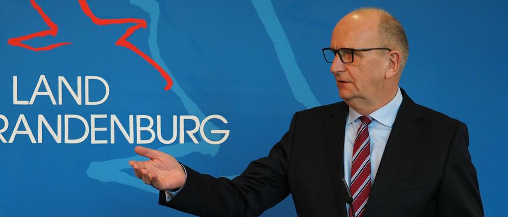 Brandenburgs Ministerpräsident Dietmar Woidke (SPD). 