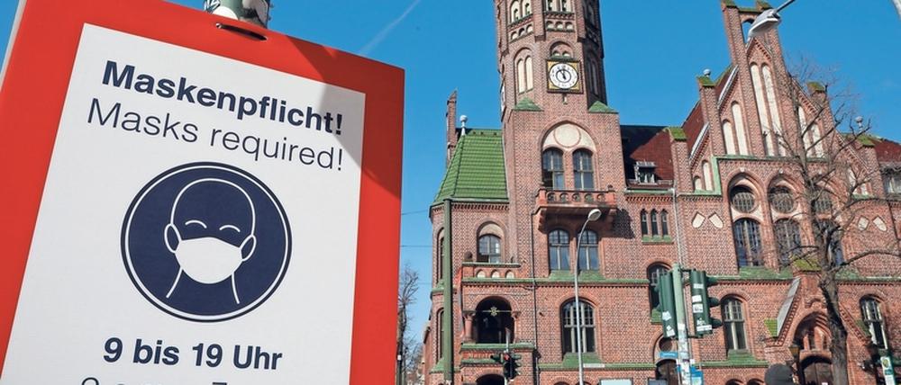 Die Maskenpflicht ist in Potsdam wieder ausgeweitet worden