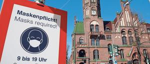 Die Maskenpflicht ist in Potsdam wieder ausgeweitet worden