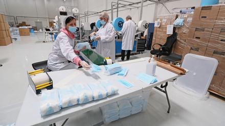 Die Firma Ginensys könnte in Kleinmachnow rund 200 Millionen Masken pro Jahr herstellen.