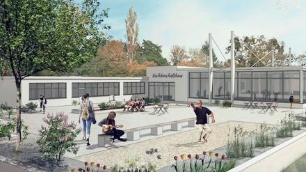 Lottenhof. Im Gebäude soll ein Bürgerzentrum entstehen.