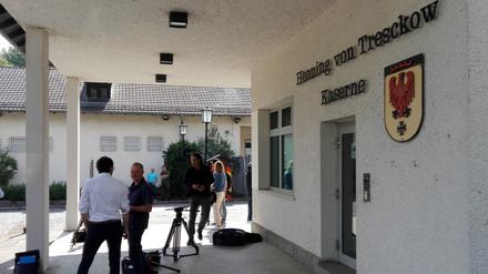 Die Henning-von-Tresckow-Kaserne in Geltow.