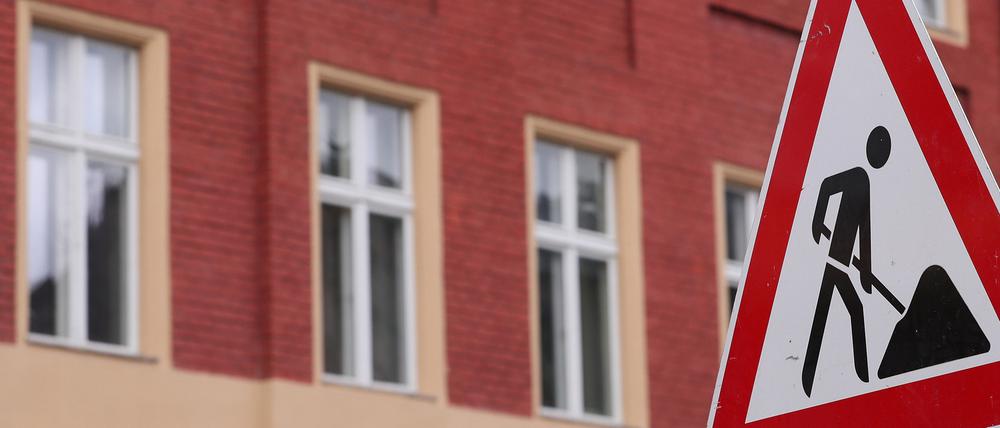 Baustelle in der Potsdamer Innenstadt (Symbolbild).