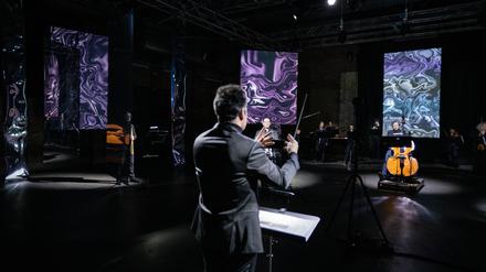 Einblick in das 3D-Filmprojekt von Xenorama und der Kammerakademie Potsdam.