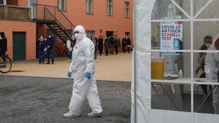 Die Inzidenz im Brandenburg liegt bei knapp 151. 