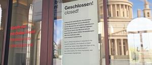 Das Museum Barberini will ab Samstag wieder öffnen.