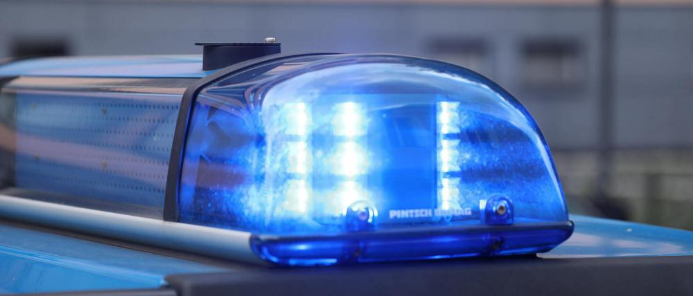 Die Polizei musste am Samstag nach Babelsberg ausrücken. 