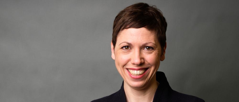 Sarah Zalfen, Co-Vorsitzende der SPD-Fraktion der Stadt Potsdam.
