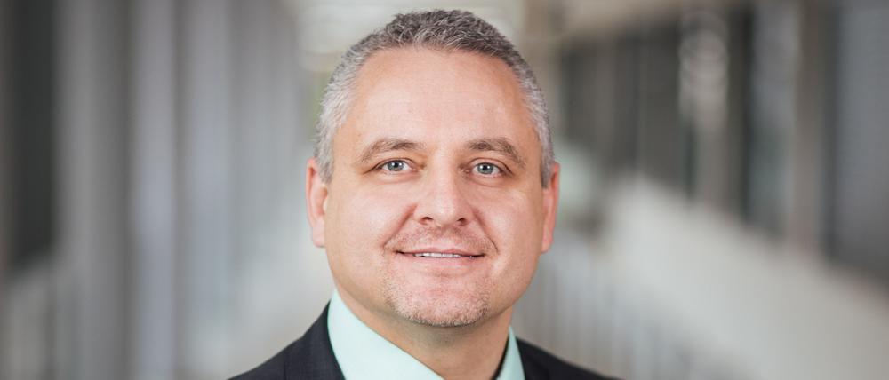 Oliver Pommerenke, Regionalgeschäftsführer der Christlichen Kliniken Potsdam mit dem St. Josefs-Krankenhaus, dem Evangelischen Zentrum für Altersmedizin und der Oberlinklinik.