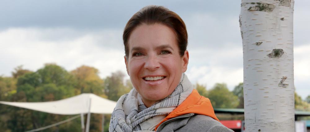 Die zweifache Eiskunstlauf-Olympiasiegerin Katarina Witt.